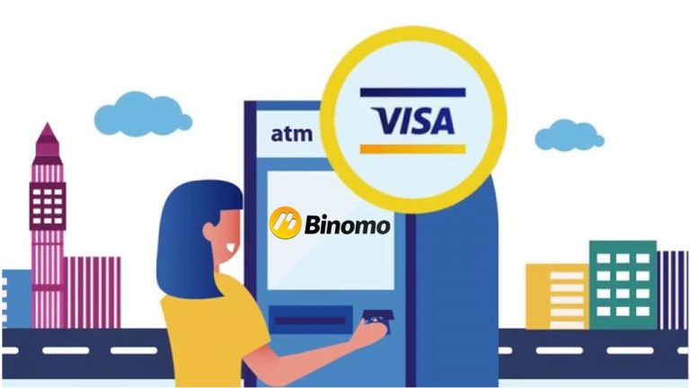 Como sacar dinheiro do Binomo para Visa/Mastercard