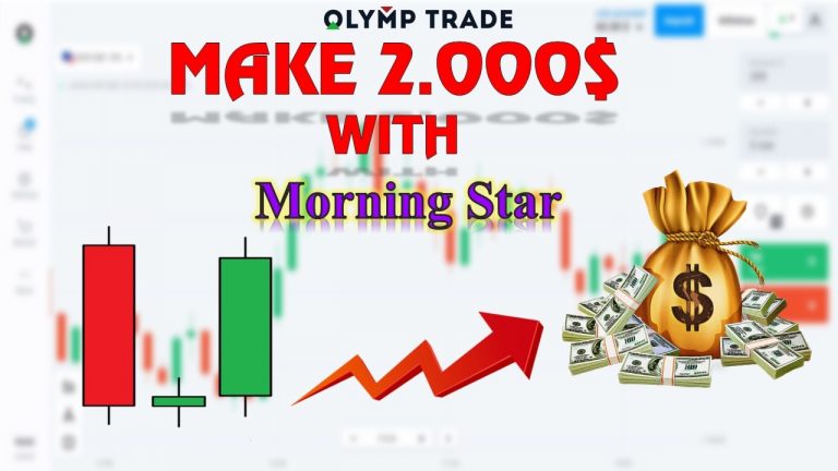 نحوه استفاده از الگوی ستاره صبح برای کسب درآمد 2000 دلار در هفته در Olymp Trade
