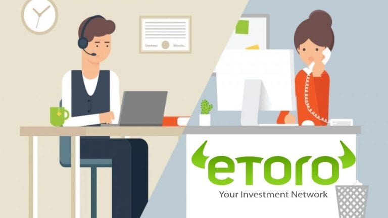 Instruções detalhadas sobre como entrar em contato com o suporte Etoro