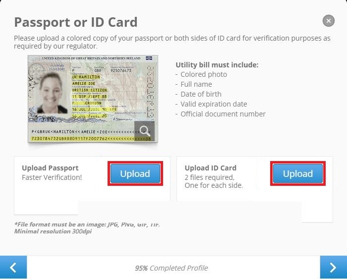 Verifikasi kartu identitas Anda